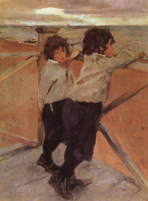 Valentin Serov The Children Norge oil painting art